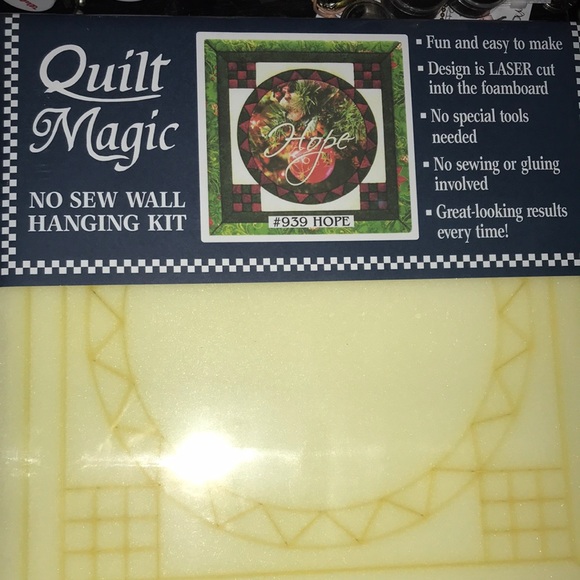 Quilt Magic no sew wall hanging kit #939 - Picture 1 of 3